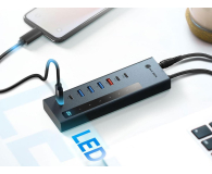 ICY BOX combo 9w1 10xUSB PD 100W - 1363134 - zdjęcie 3